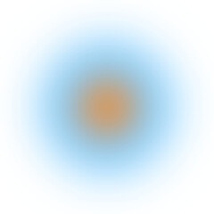 abstract blue background with circles