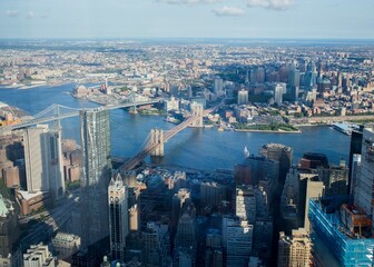 Naklejka premium Brooklyn Bridge - New York City