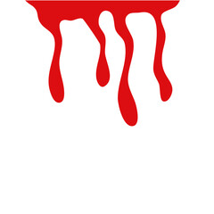 Dripping blood Illustration