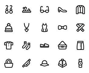 Clothes Line Icons