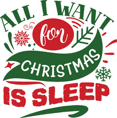All I want for Christmas is sleep