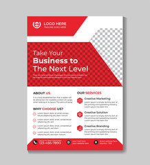 Corporate creative modern digital marketing business flyer design template brochure, cover, annual report, poster, flyer, promotion, advertising, leaflet design
