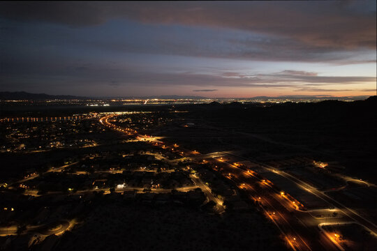 Sunrise over Goodyear Arizona