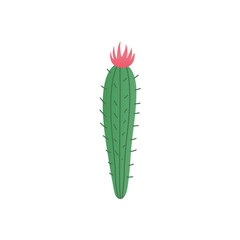Vektor set of cartoon cactus 