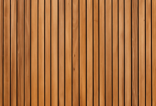 Wood cladding texture background.Brown wood planks. 