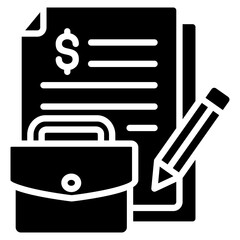 Business Contract Icon