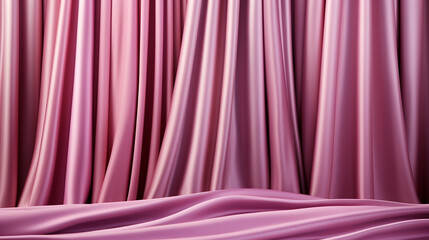 pink curtain background