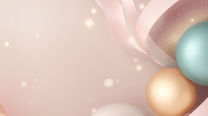 Soft celebration background . AI