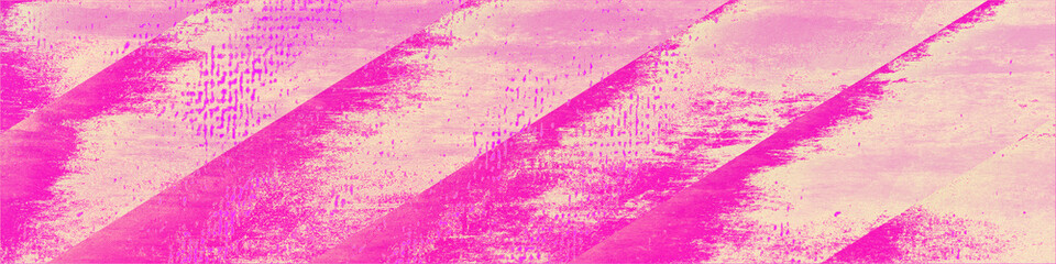 Pink panorama background for seasonal and holidays event with copy space for text or image, Best suitable for online Ads, poster, banner, sale, celebrations and various design works