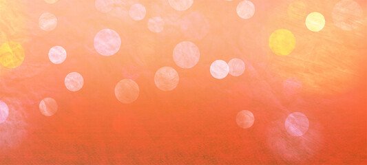 Red bokeh background for seasonal and holidays event with copy space for text or image, Best suitable for online Ads, poster, banner, sale, celebrations and various design works