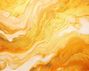 The gold alcohol ink background has splashes of gold.