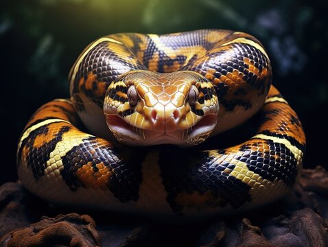 Ball python snake