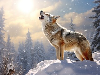 Obraz premium Coyote