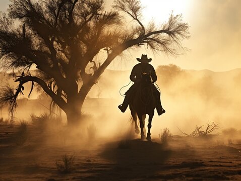 Cowboy in the Dust