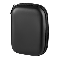 Hard Travel Carrying Case for Kit Accessories and Most Small Device, Vape Pods and Charger isolated...