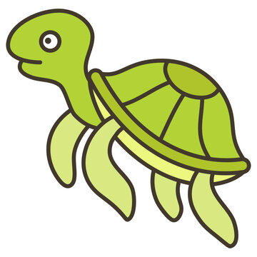 sea turtle cartoon