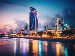 Fototapeta na wymiar Colombo downtown