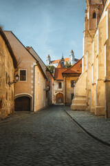 Street in old town of Bratislava