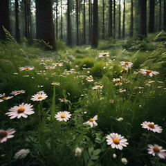 flowers in the forest