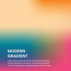 Creative modern multi color gradient background