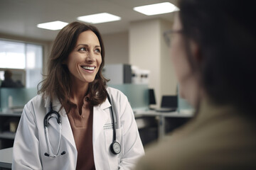 Friendly Woman Doctor