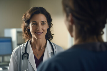 Friendly Woman Doctor