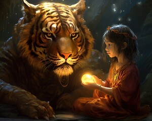 Tiger Social worker advocating for vulnerable populations