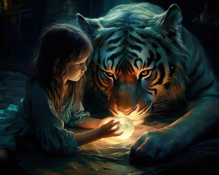 Tiger Social worker advocating for vulnerable populations