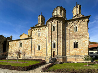 The Manasija Monastery also known as Resava is a Serbian Orthodox monastery near Despotovac, Serbia, founded by Despot Stefan Lazarević between 1406 and 1418