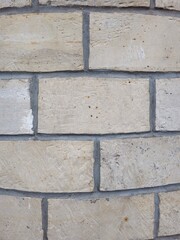 A close-up of some bricks