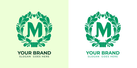 logo alphabeth initial 