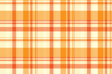 Seamless vector check of textile plaid texture with a tartan background pattern fabric.