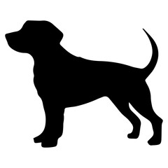 Dog Shape Silhouette