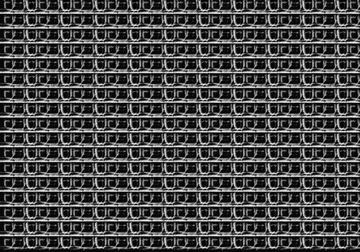 metal grid background