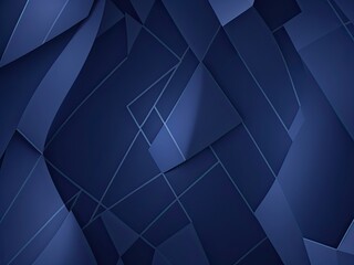 Abstract geometric backdrop image in navy blue.