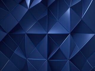 Abstract geometric backdrop image in navy blue.
