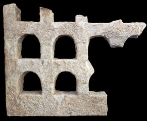 Stone prison marble, Archeological Museum in Zadar, Croatia
