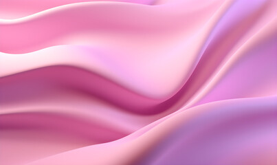 Obraz premium Pink abstract 3D curve background, waves