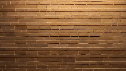 Golden brick wall texture