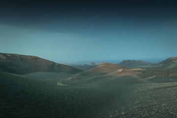 View on Timanfaya National Park