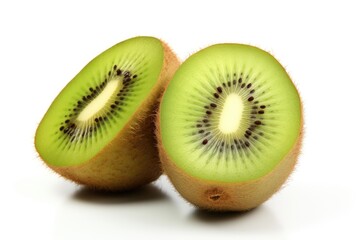 Fototapeta premium kiwi isolated on white background