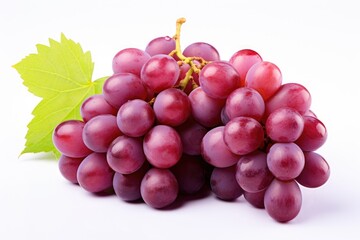 Fototapeta premium grapes isolated on white background