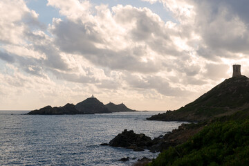 The Sanguinaires archipelago, Corsica, France.
