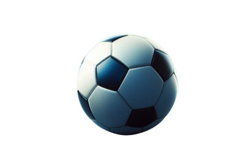 Soccer Ball on a Transparent Background