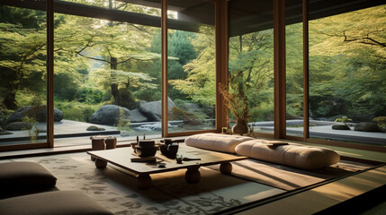 Fototapeta premium Beautiful Home Interior design and advanced interior