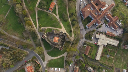 Top View Castelo Guimar City