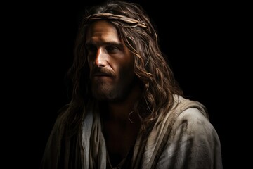 Iconic Figure Representing Jesus Christ