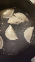 frying pan with potatoes