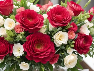 Naklejka premium bunch of roses