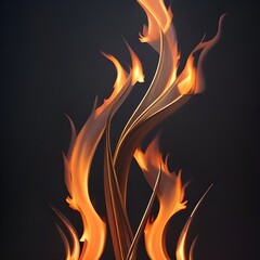 fire and flames